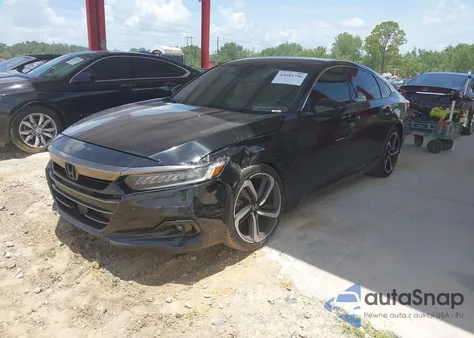 2021 Honda Accord Sport Special Edition из США, поврежденный, VIN 1HGCV1F4XMA034141